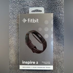 Fitbit Inspire 2 Heart Rate Monitor Health & Fitness Tracker Watch - Black.